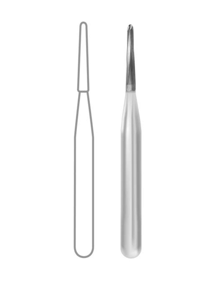 Beavers Kerr Dental Midwest Friction Grip FG Carbide Burs 100/pk Beavers Kerr Dental Midwest Friction Grip FG Carbide Burs 100/pk
